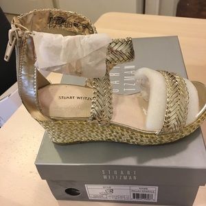 Brand New Stuart Weitzman Girls size 1 sandals..